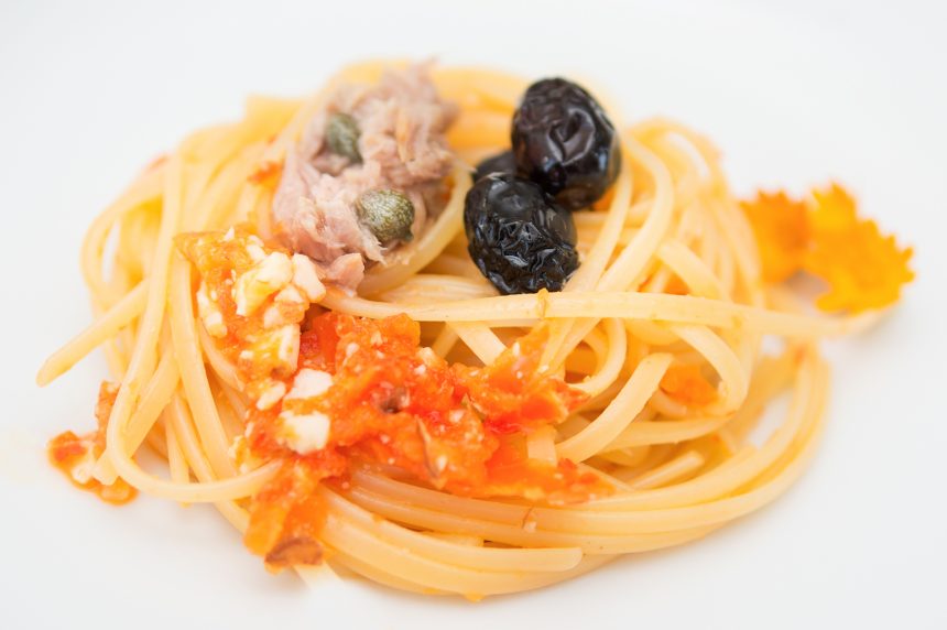 Ricetta: linguine mari e monti