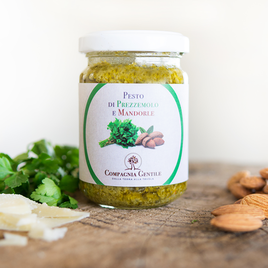 Pesto prezzemolo e mandorle